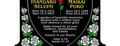 Business 37 image CRAFTED MEMORIALS Monumental Masons in West Auckland AUK